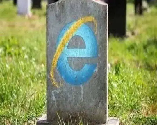 Internet Explorer Grave