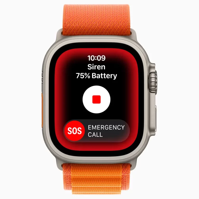 Apple Watch Ultra Orange Alpine